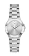 Movado Corporate Exclusive Ladies, Stainless Steel w/ Silver Dial