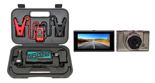 Whistler MAGNA Jump Starter and Dash Cam Package