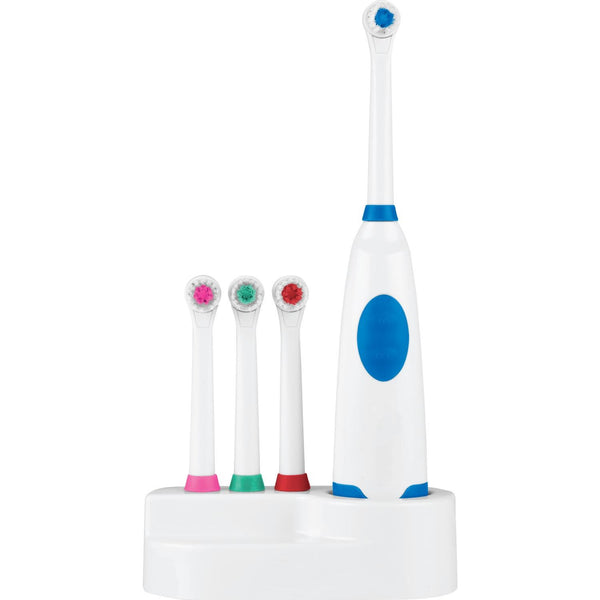 Vivitar Sonic Electronic Family Toothbrush Set, 6,000 Strokes Per Min, 4 Brush Heads & Base Unit