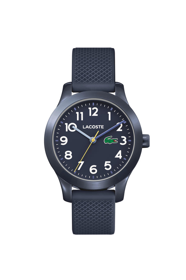Lacoste Kids, Blue Plastic Case With Blue Silicone Strap