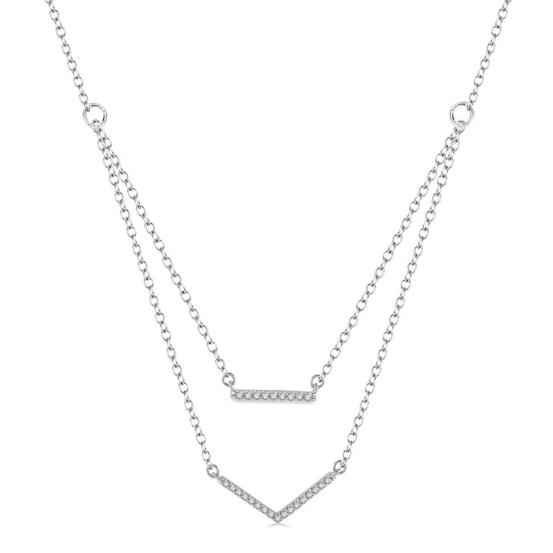 Diamond Layer Necklace