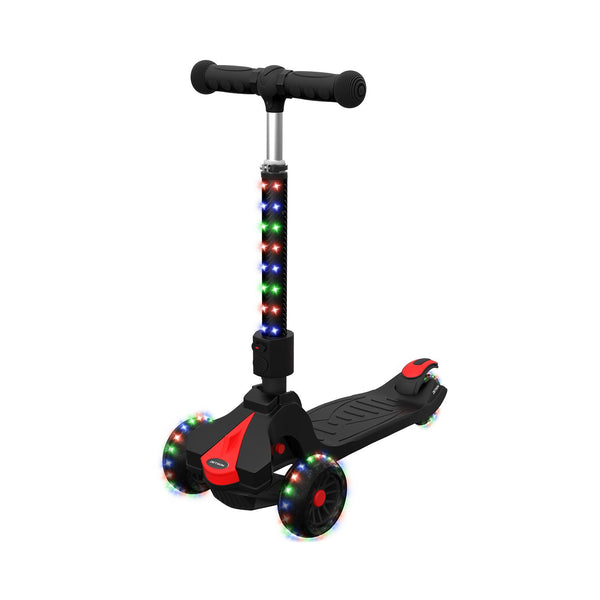 Folding 3-Wheel Kick Scooter with Light-Up Stem & Deck