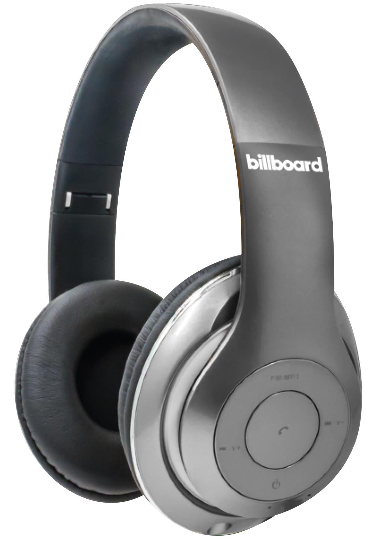 Billboard Wireless Full Size Headphones-Black with Black Earcups