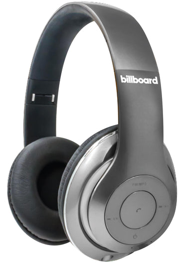 Billboard Wireless Full Size Headphones-Black with Black Earcups