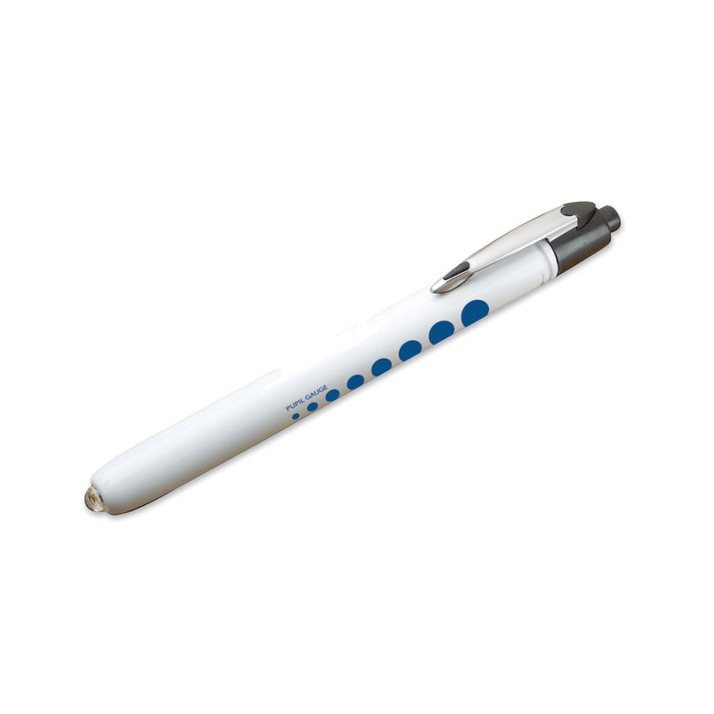 Metalite Penlight - White with Pupil Gauge