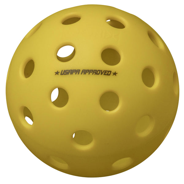 Escalade Sports, ONIX - Fuse G2 Outdoor Pickleball Balls 3-Pack, Yellow