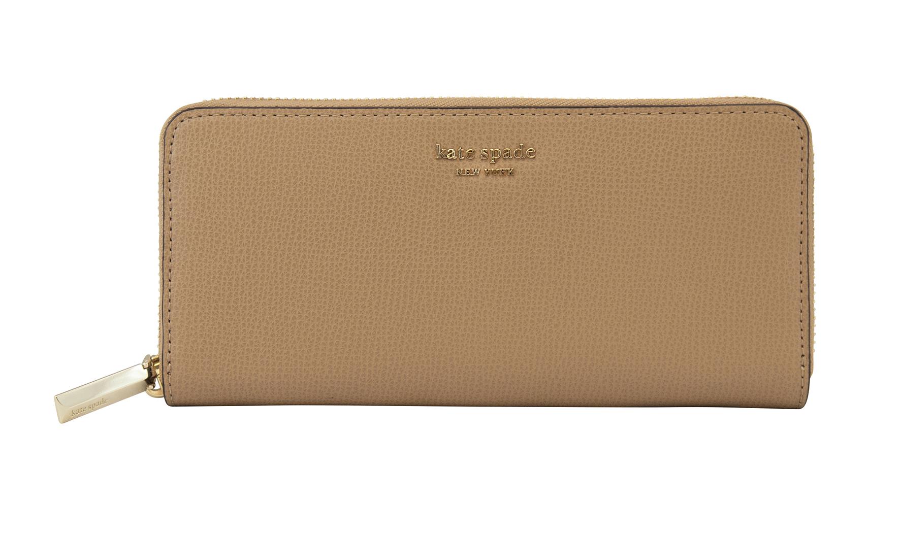 Kate Spade Sylvia Slim Continental Wallet - Light Fawn