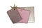 Kate Spade Metallic Leather Pouch Trio - Pink Champagne