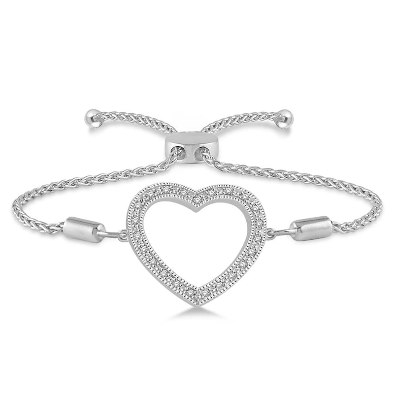 Diamond Heart Bracelet