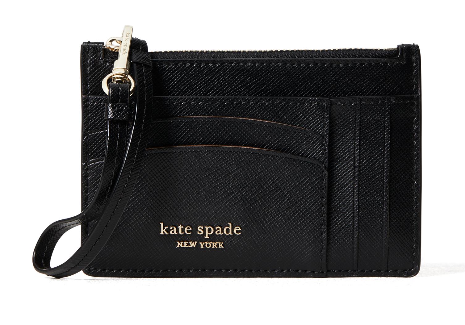 Kate Spade Spencer Card Case Wristlet - Black