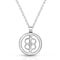 AWE Diamond Medallion Necklace