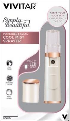 Vivitar Portable Facial Cool Mist Sprayer