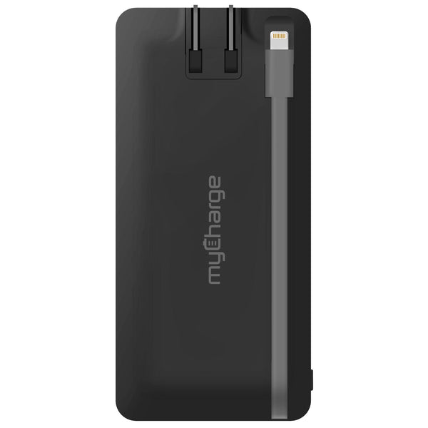 Home & Go 8000mAh Rechargeable Power Bank w/ Lightning Cord