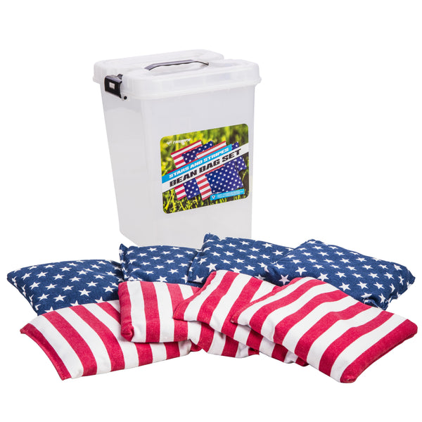 Escalade Sports, Triumph Sports - Patriotic Bean Bags w/ Tub Container