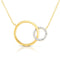 Diamond Circle Necklace