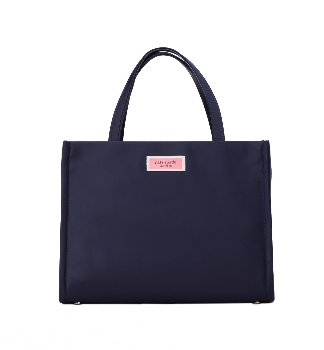 Kate Spade Sam Nylon Medium Satchel - Rich Navy