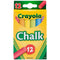 Crayola 12 ct. Multi-Colored Children's Chalk