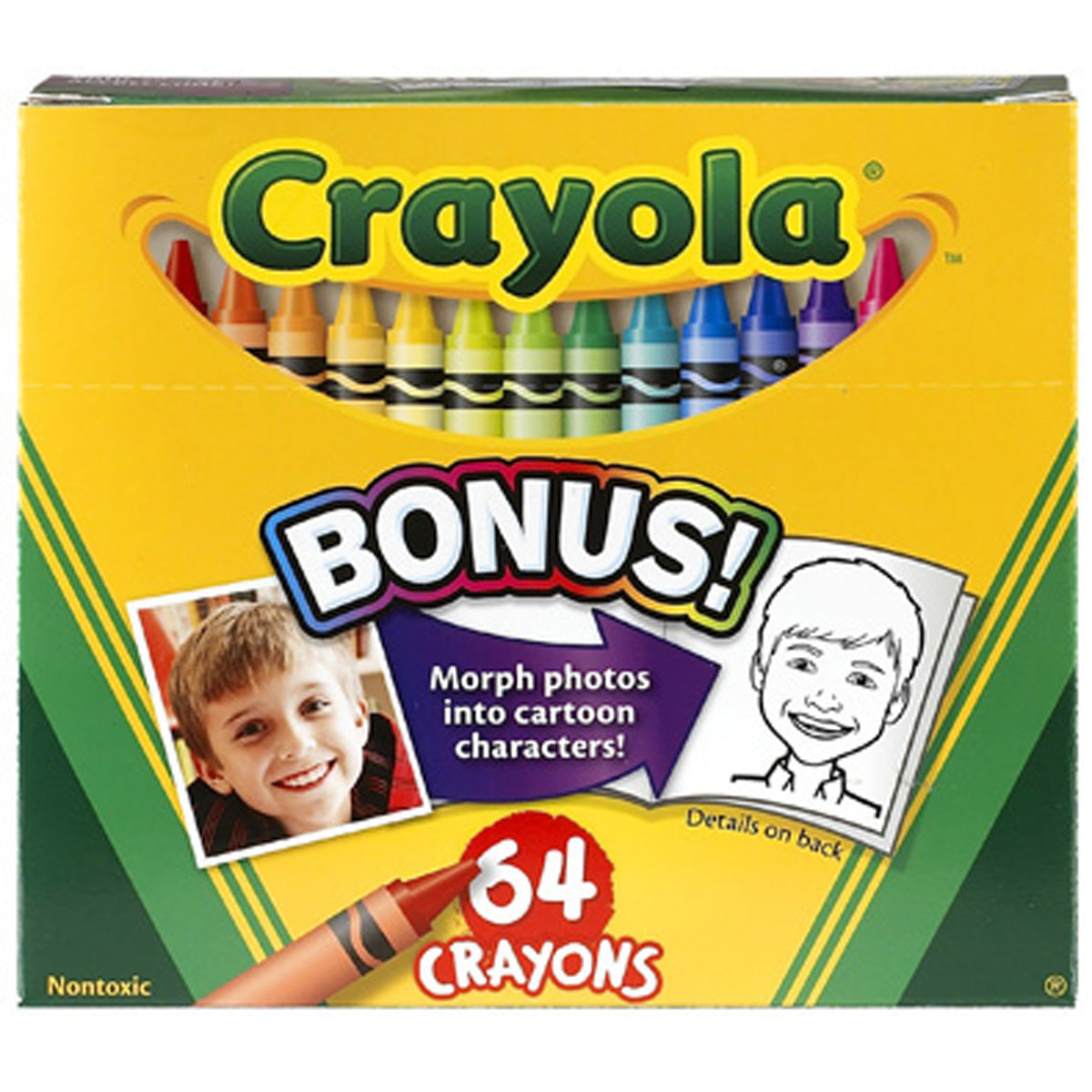 Crayola 64 ct. Crayons - Non-Peggable