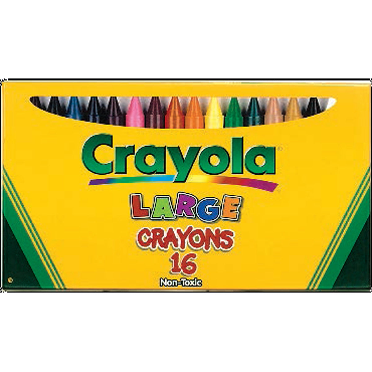 Crayola 16 ct. Large Crayons - Lift Lid Box