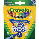 Crayola 8 ct. Large Ultra-Clean Washable Crayons
