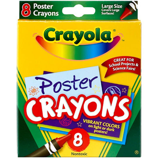 Crayola 8 ct. Poster Crayons