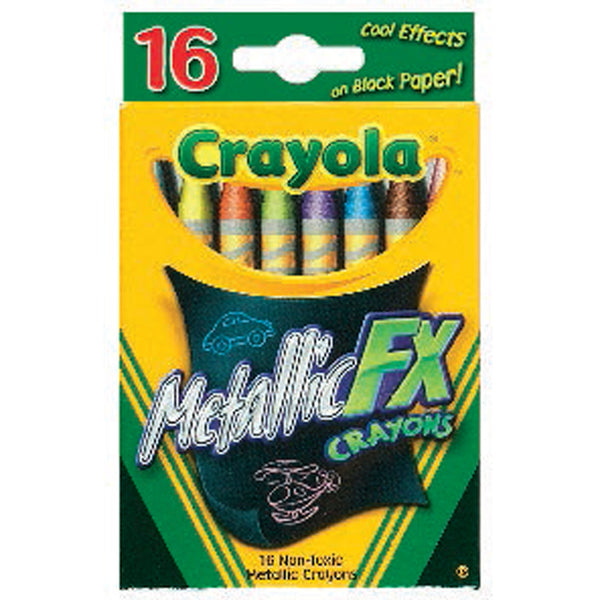 Crayola 16 ct. Metallic FX Crayons