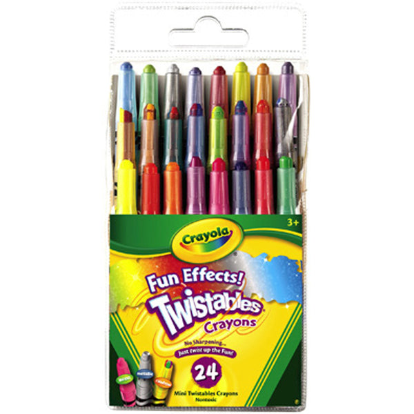 Crayola 24 ct. Twistables Fun Effects Crayons