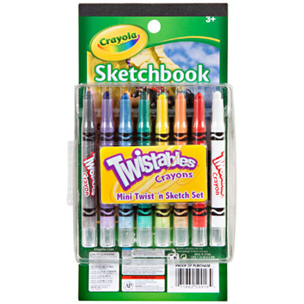 Crayola Mini Twistables & Sketch Set
