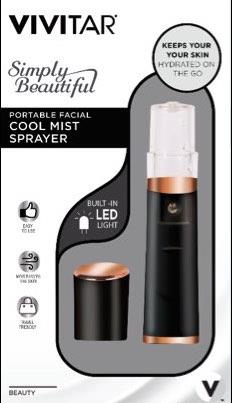 Vivitar Portable Facial Cool Mist Sprayer