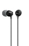 Sony EX15LP - EX Series - earphones - in-ear - wired - 3.5 mm jack - black