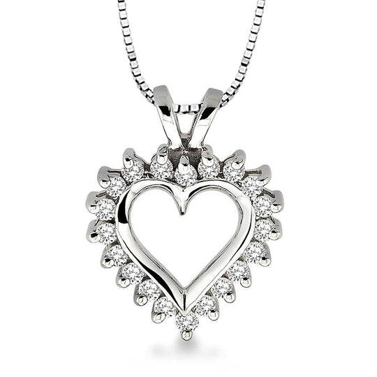 Diamond Heart Pendant