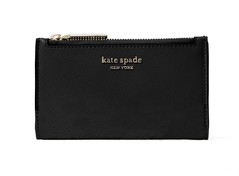 Kate Spade Spencer Small Slim BiFold Wallet Black 365 Wholesale