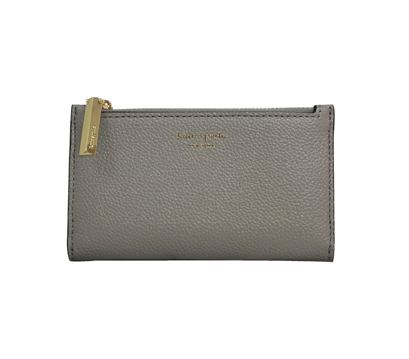 Kate Spade Margaux Small Slim BiFold Wallet - True Taupe