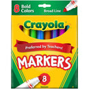 Crayola 8 ct. Bold, Broad Line Markers