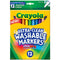 Crayola 12 ct. Ultra-Clean Washable Assorted, Fine Line, ColorMax Markers