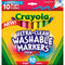 Crayola 10 ct. Ultra-Clean Washable Bright, Broad Line, Color Max Markers
