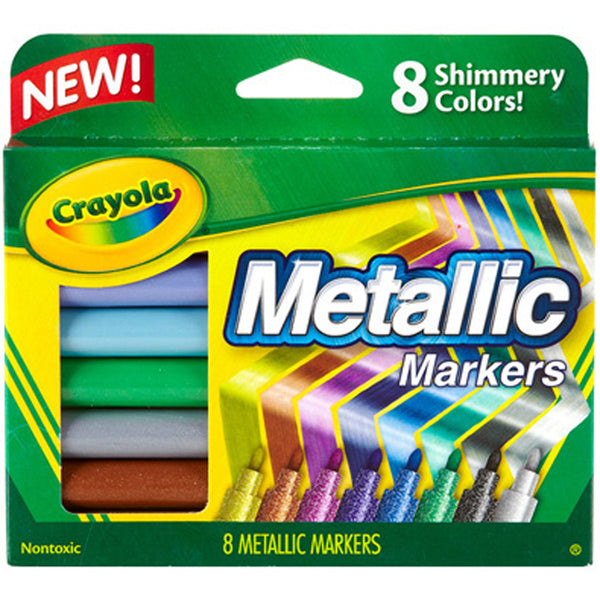 Crayola 8 ct. Metallic Markers