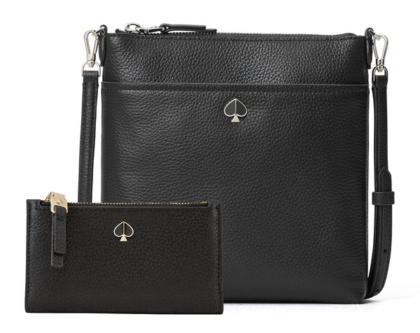 Kate Spade Polly Wallet & Small Swing Pack - Black