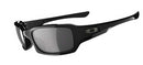 Oakley Fives Squared Polarized Sunglasses - Polished Black