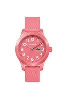 Lacoste Kids, Pink Plastic Case With Pink Silicone Strap