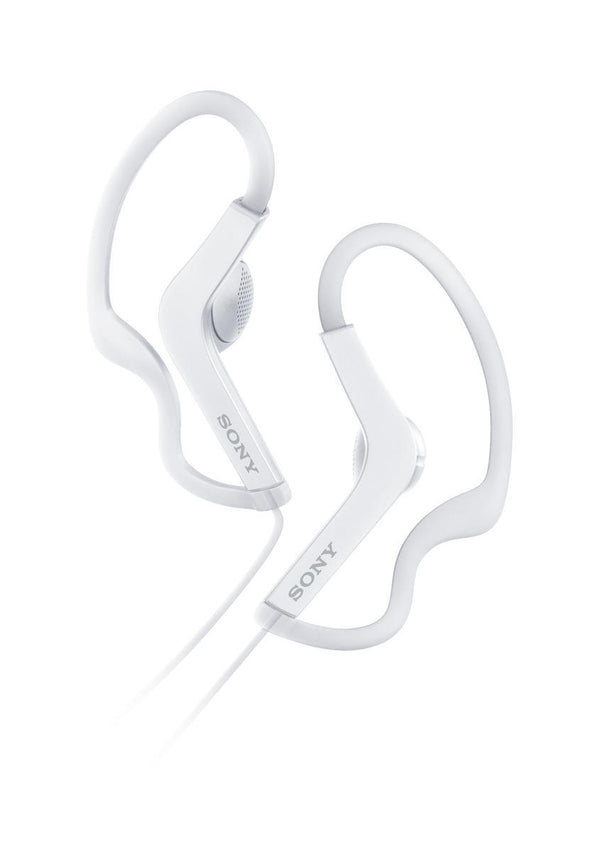 Sony AS210AP - Sport - earphones with mic - ear-bud - over-the-ear mount - wired - 3.5 mm jack