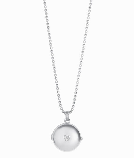 Diamond Heart Locket