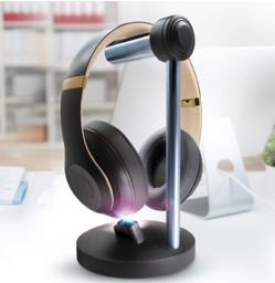 Wireless Charging Stand for Bluetooth Headphones