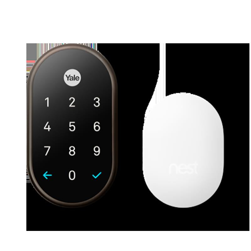 Nest X Yale Lock w/ Nest Connect - Bronze