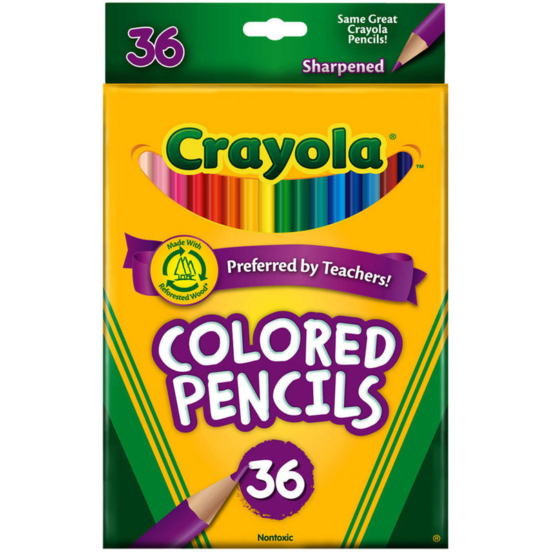 Erasable Colored Pencils, 36ct Coloring Set, Crayola.com
