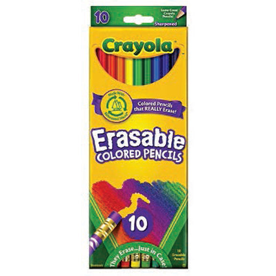 Crayola 10 ct. Erasable Colored Pencils