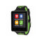 iTouch Wearables 45mm Air 2 Smart Watch Perforated - (Black and Green)