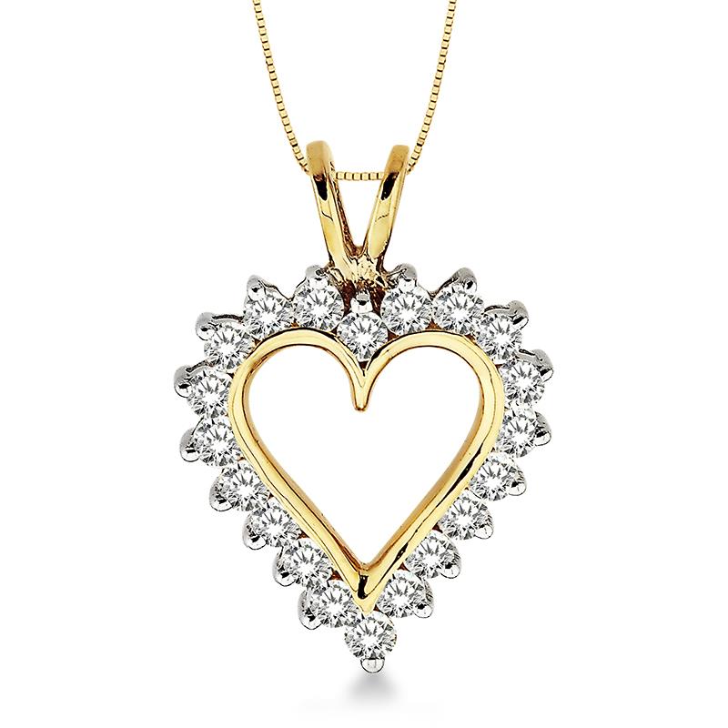 Diamond Heart Pendant