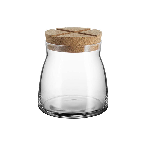 Orrefors Kosta Boda Bruk Jar with Cork (clear, medium)