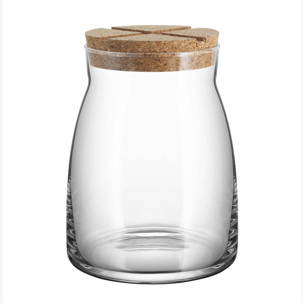 Orrefors Kosta Boda Bruk Jar with Cork (clear, large)